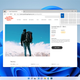 New windows snap layouts in Windows 11